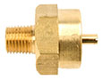 1/4 Inch (in) Male Pipe Thread Size High Pressure Brass Connection Fitting - (73755)