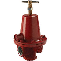 1580V Series 3/4 Inch (in) Outlet Connection Size High Pressure Industrial/Commercial Pounds-to-Pounds Regulator - (001586VN)