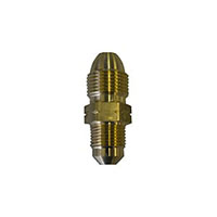 2 9/32 Inch (in) Dimension B  Male Prest-O-Lite (Pol) x Male National Pipe Thread (NPT) and Society of Automotive Engineers (SAE) Flare Adapters - (002906E)