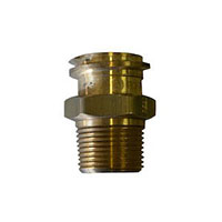 1 1/4 Inch (in) Male Dimension A American Corps of Mechanical Engineering (ACME) Brass Adapters - (005763D)