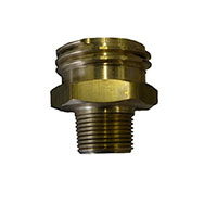 1 3/4 Inch (in) Male Dimension A American Corps of Mechanical Engineering (ACME) Brass Adapters - (005765D)