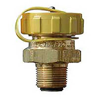 7647 Series, 1-11/16 Inch (in) Approximate Effective Length (D) Double Check Low Emission Filler Valve - (007647SC)