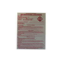 Shipping Papers One Tank Placard - (06-P-83TANK)