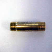 1/4 x 4 Inch (in) Brass Nipple