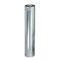 18 Inch (in) Length Galvanized Venting Pipe - (46DVA-18)