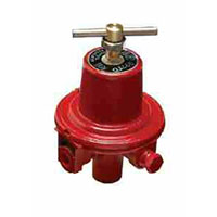 597F Series 1,750,000 BTU Propane Vapor Capacity High Pressure Industrial/Commercial Pounds-to-Pounds Regulator