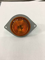 Amber Gray Valox Body Light-Emitting Diode (LED) Clearance and Side Marker Lamp - (650208)