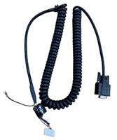 Cable Assembly with RFI Lap Pad and Retractable Cord