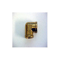 1/4 Inch (in) Size Female Pipe Thread (FPT) to Female Pipe Thread (FPT) Elbow - (B100C)