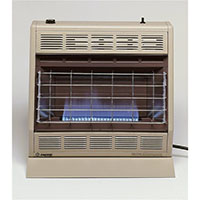 30,000 BTU Heat Rating Vent-Free Blue Flame Heater - (BF30WLP)