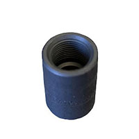 3/4 x 1/2 Inch (in) Size Forged Steel Reducing Coupling - (FS.75X.50RC)