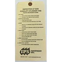 IPSMFCYLTAG Defective LP Gas Forklift Tag - (IPSMFCYLTAG)