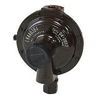 LV4403BD Series 1/2 Inch (in) Size and Male Flare Type Inlet Connection Dielectric Second Stage Regulator - (LV004403B16D)