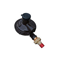 LV4403BD Series 1/2 Inch (in) Size and Male Flare Type Inlet Connection Dielectric Second Stage Regulator - (LV004403B16RD)