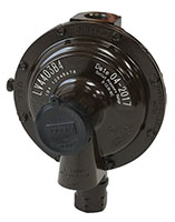 LV4403BD Series 1/2 Inch (in) Size and Female National Pipe Thread (F.NPT) Union Type Inlet Connection Dielectric Second Stage Regulator - (LV004403B46RD)