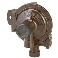 LV4403B Series 3/4 Inch (in) Size and Female National Pipe Thread (F.NPT) Type Inlet Connection Standard Settings Low Pressure Second Stage Regulator - (LV004403B66)