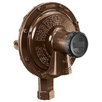 LV4403B Series 3/4 Inch (in) Size and Female National Pipe Thread (F.NPT) Type Inlet Connection Standard Settings Low Pressure Second Stage Regulator - (LV004403B66R)