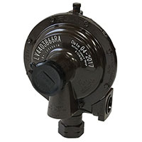 LV4403BD Series 3/4 Inch (in) Size and Female National Pipe Thread (F.NPT) Union Type Inlet Connection Dielectric Second Stage Regulator - (LV004403B66RABD)