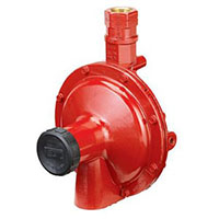 LV4403SR Series, 5 Pound Per Square Inch Gauge (psig) Factory Delivery Pressure and Female Prest-O-Lite (F.POL) Inlet Connection Type High Pressure First Stage Regulator - (LV004403SR9)