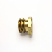 5/8 Inch (in) Size Flat Tip Hex Plug