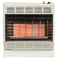 30,000 BTU Heat Rating Vent-Free Infrared Heater - (SR30TWNAT)