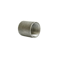1-1/4 Inch (in) Thread Size Standard Steel Coupling - (ST1.25-COUP)