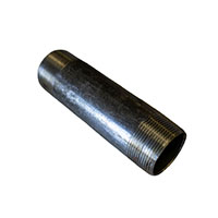 6 Inch (in) Length and 1-1/2 Inch (in) Male National Pipe Thread (MNPT) Nipple - (ST1.50X6NIP)