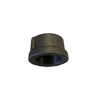 1 Inch (in) Thread Size Standard Steel Cap Fitting - (ST1-CAP)
