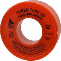 3/4 x 500 Inch (in) Size Polytetrafluoroethylene (PTFE) Tape - (ZT13)