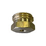 1 3/4 Inch (in) Male Dimension A American Corps of Mechanical Engineering (ACME) Brass Adapters - (005764A)