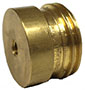 1 3/4 Inch (in) Male Dimension A American Corps of Mechanical Engineering (ACME) Brass Adapters - (005764W)