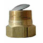 2-3/4 Inch (in) Wrench Hex Flats (C) Swing-Away Back Pressure Check Valve for Container or Line Applications - (006586D)