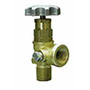 7550 Series 3/4 Inch (in) Outlet Connection Size Flange Seal Liquid Transfer Angle Valve - (007550P)