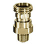 7647 Series, 2-9/16 Inch (in) Approximate Effective Length (D) Double Check Low Emission Filler Valve - (007647DC)