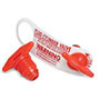 Red Prest-O-Lite (POL) Plug with Strap - (033-288S)