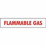 8 x 30 Inch (in) FLAMMABLE GAS Decal - (04-V-17A)""