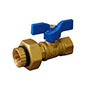 1/2 Inch (in) Inlet Connection Size Female National Pipe Thread (F.NPT) Dielectric Ball Valve - (101-403DU)