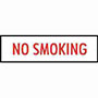 4 Inch (in) NO SMOKING Decal - (11-V-23B)""