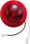 Red Shallow Light-Emitting Diode (LED) Lens