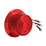 Red Deep Light-Emitting Diode (LED) Lens