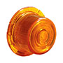 Amber Deep Light-Emitting Diode (LED) Lens