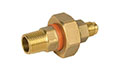 1/2 Inch (in) MNTP x 5/8 Inch (in) Male Flare Brass Dielectric Union