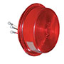 Single Diode Multi-Voltage Red Deep License Light-Emitting Diode (LED) Lens