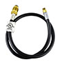 20 Inch (in) Size Hose Assembly-1/4 Inch (in) Excess Flow Soft Nose Prest-O-Lite (POL) x 1/4 Inch (in) Male Inverted Flare