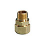 Autoflare® 1/2 Inch (in) Size Brass Straight Mechanical Fitting - (FGP-FST-500)