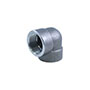 3/8 Inch (in) Thread Size and 90 Degree Forged Steel Elbow - (FS.375-ELL-90)