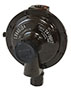 LV4403BD Series 1/2 Inch (in) Size and Female National Pipe Thread (F.NPT) Union Type Inlet Connection Dielectric Second Stage Regulator - (LV004403B46RD)