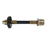 60 Inch (in) Size Adapter Hose Soft Nose Handwheel - Prest-O-Lite (POL) x 1 Inch (in)-20 Male Swivel - 1/4 Inch (in) HP Hose