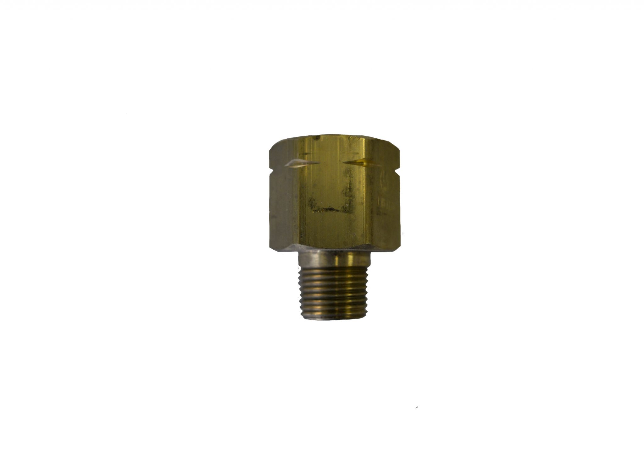 ACME ADAPTER ASSEMBLY BRASS - F.POL X 3/8" M.NPT
