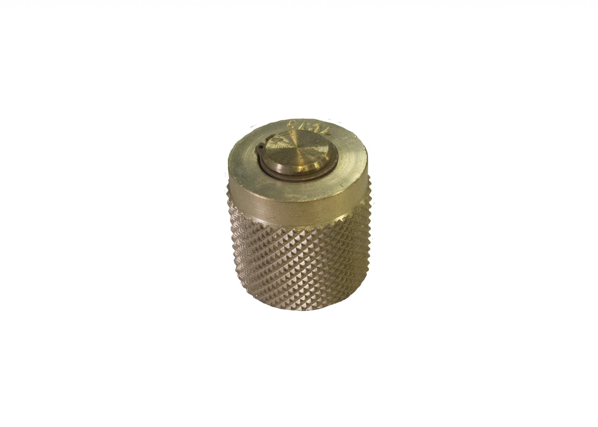 1-1/4" F.ACME CAP W/ RING - BRASS